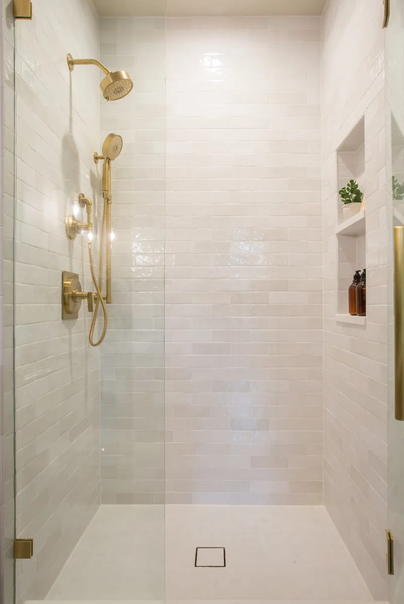 Bathroom Remodel — interior and exterior detail