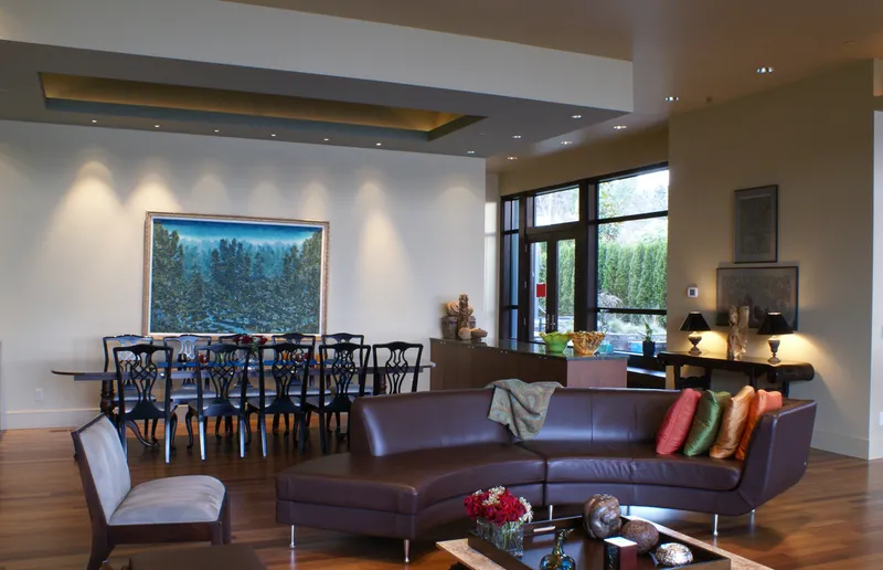 Contemporary Custom — interior and exterior detail