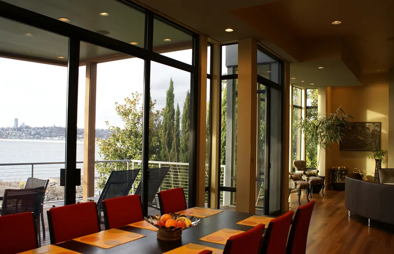 Contemporary Custom — interior and exterior detail