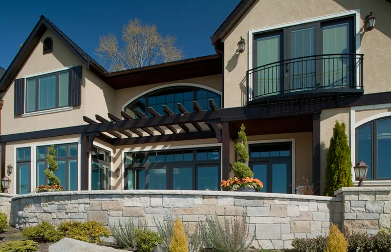 French Colonial, built by Hamish Anderson Custom Homes