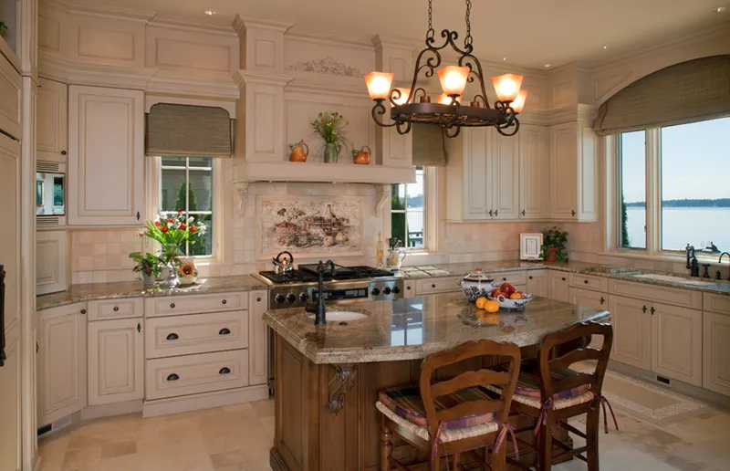 French Colonial — interior and exterior detail