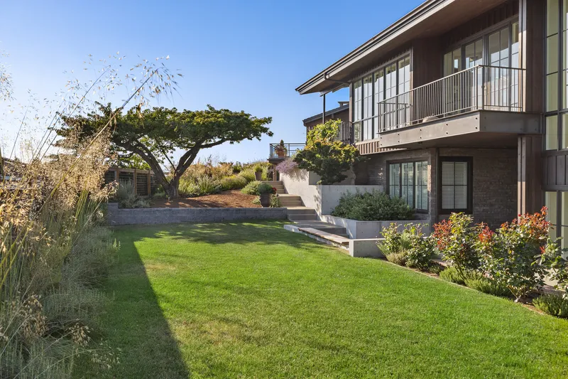 Hillside Modern — interior and exterior detail