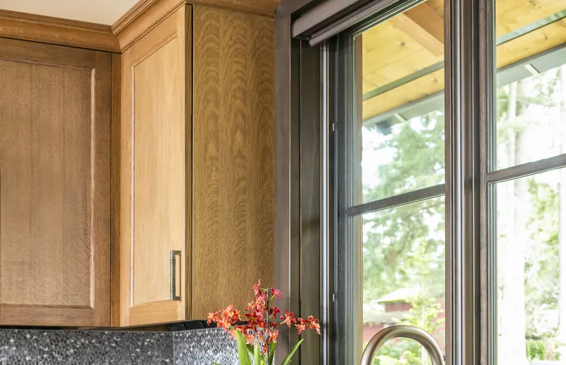 Hollywood Hills House — interior and exterior detail