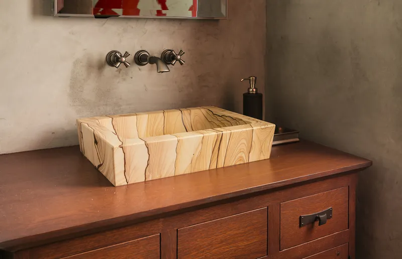 Hollywood Hills House — interior and exterior detail