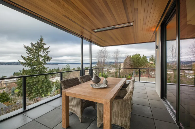 Kirkland House — interior and exterior detail