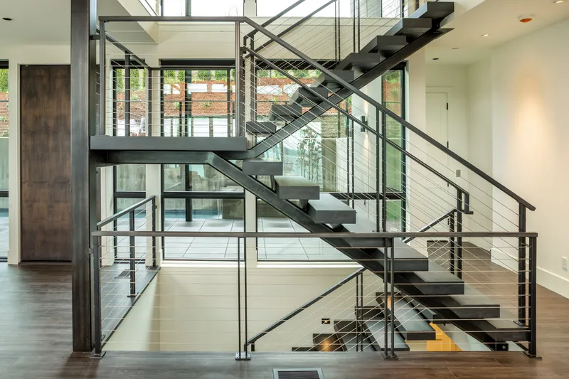 Kirkland House — interior and exterior detail