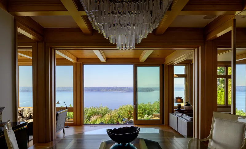 Lakeview House, Seattle — interior and exterior detail