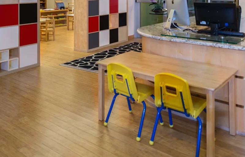 Lakeview Montessori — interior and exterior detail