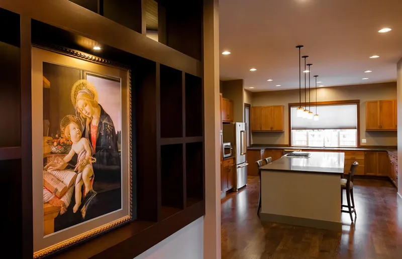 Modern Rectory — interior and exterior detail