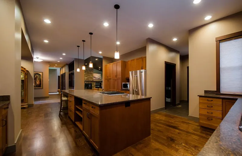 Modern Rectory — interior and exterior detail