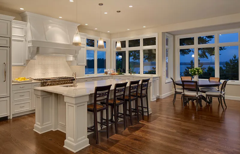 Modern Retreat — interior and exterior detail
