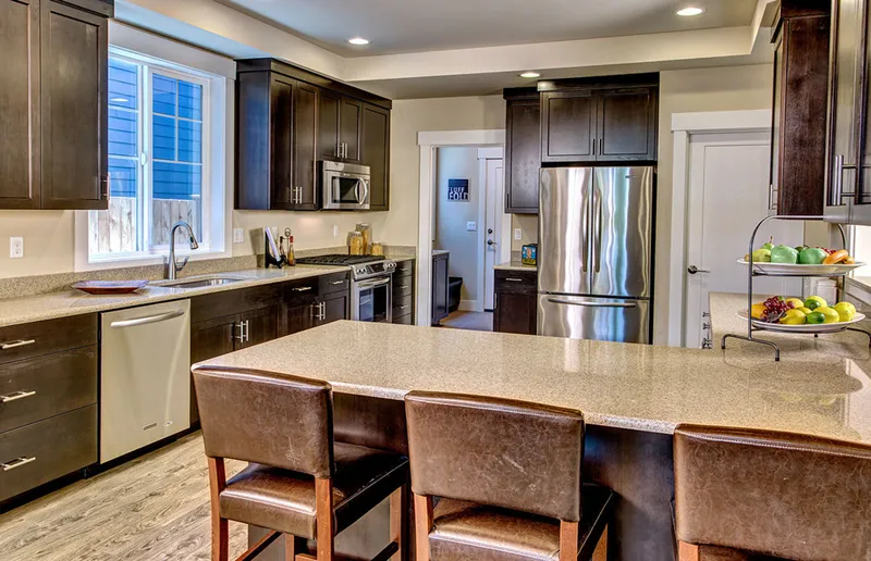 Modern Spec — interior and exterior detail