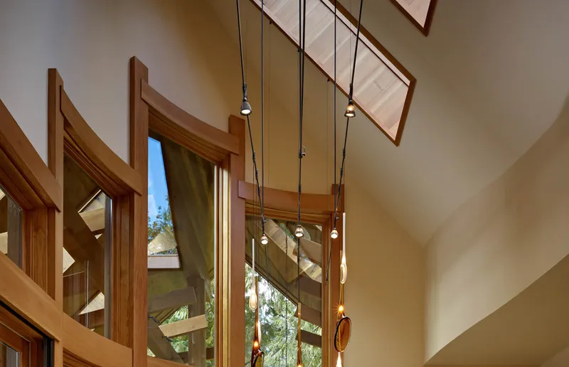 Private Lodge — interior and exterior detail