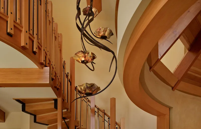 Private Lodge — interior and exterior detail