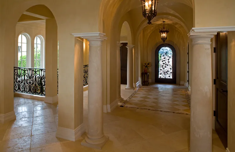 Spanish Estate — interior and exterior detail