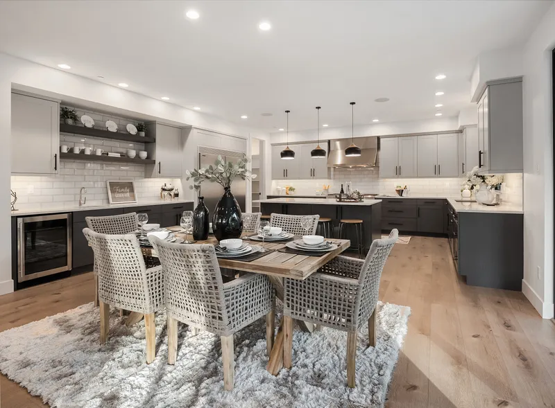 Spec House Kirkland — interior and exterior detail