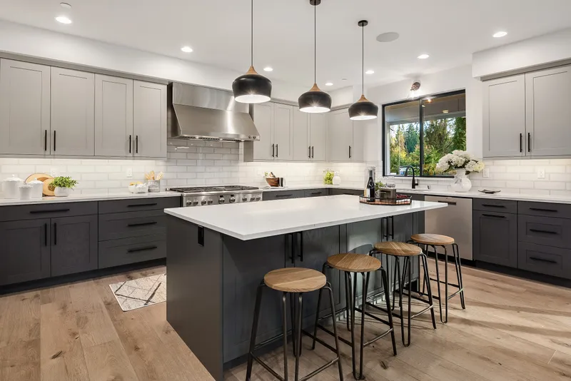 Spec House Kirkland — interior and exterior detail