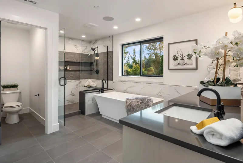 Spec House Kirkland — interior and exterior detail