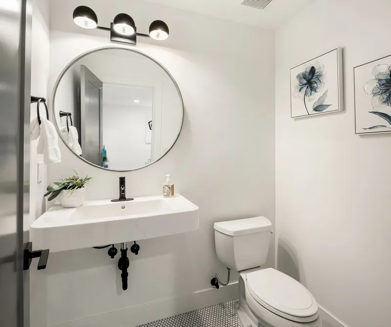 Spec House Kirkland — interior and exterior detail