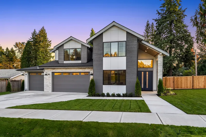 Spec House Kirkland — interior and exterior detail