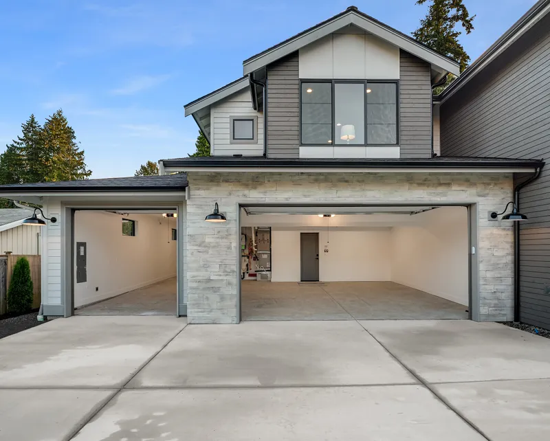Spec House Kirkland — interior and exterior detail