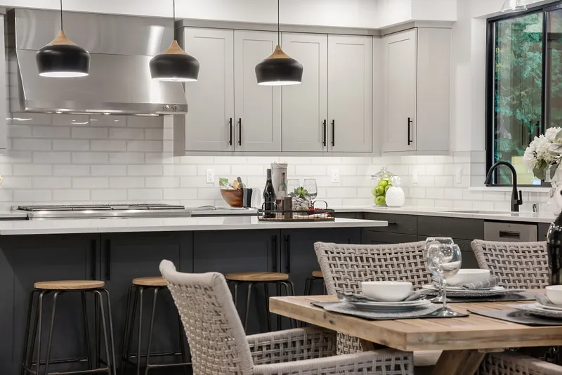 Spec House Kirkland — interior and exterior detail