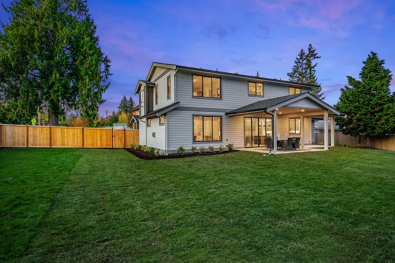 Spec House Kirkland — interior and exterior detail
