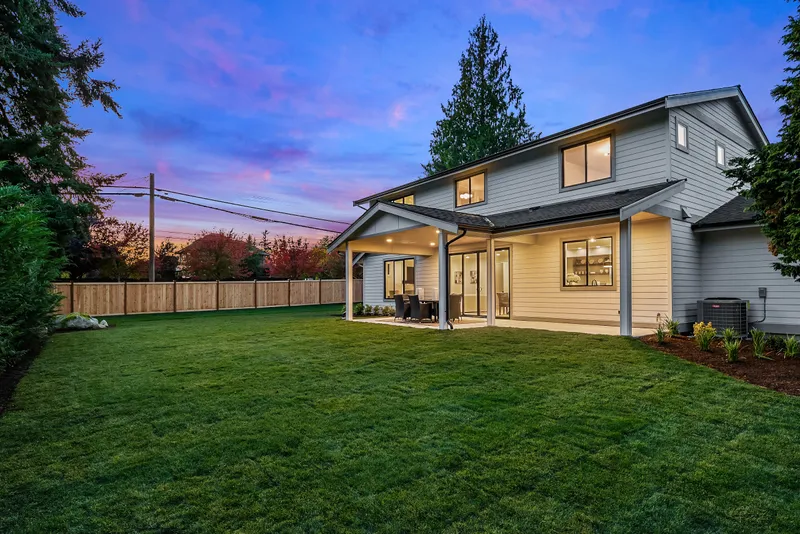 Spec House Kirkland — interior and exterior detail