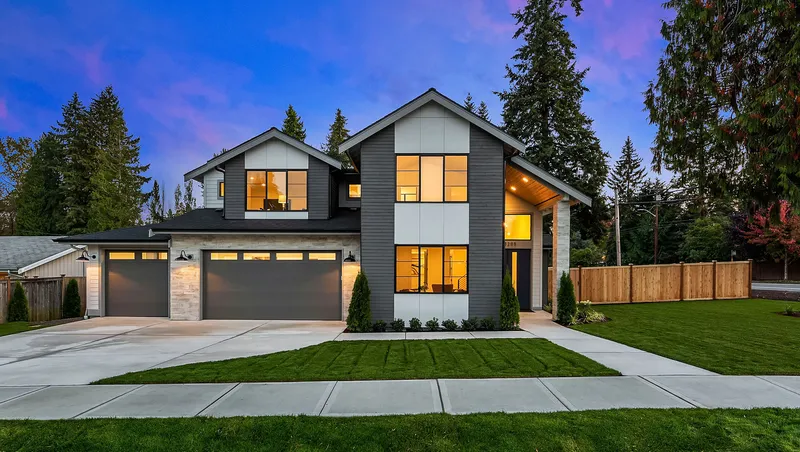 Spec House Kirkland — interior and exterior detail