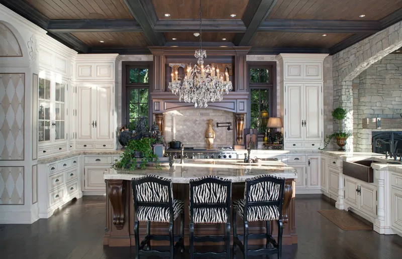 Stone Estate — interior and exterior detail