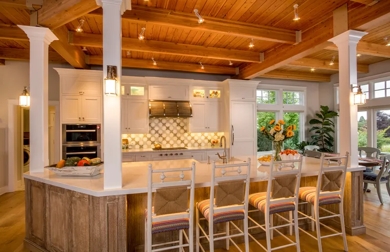 Timber Frame Residence, built by Hamish Anderson Custom Homes