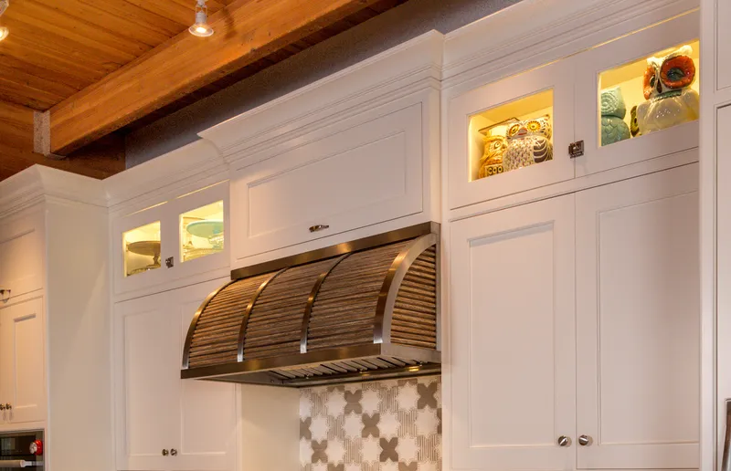 Timber Frame Residence — interior and exterior detail