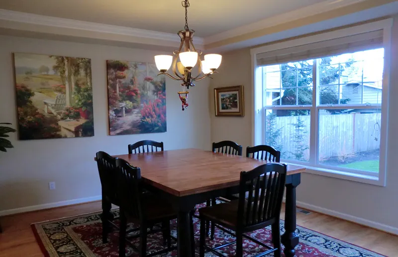 Traditional Spec — interior and exterior detail