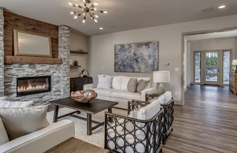 Trillium Row 1 — interior and exterior detail