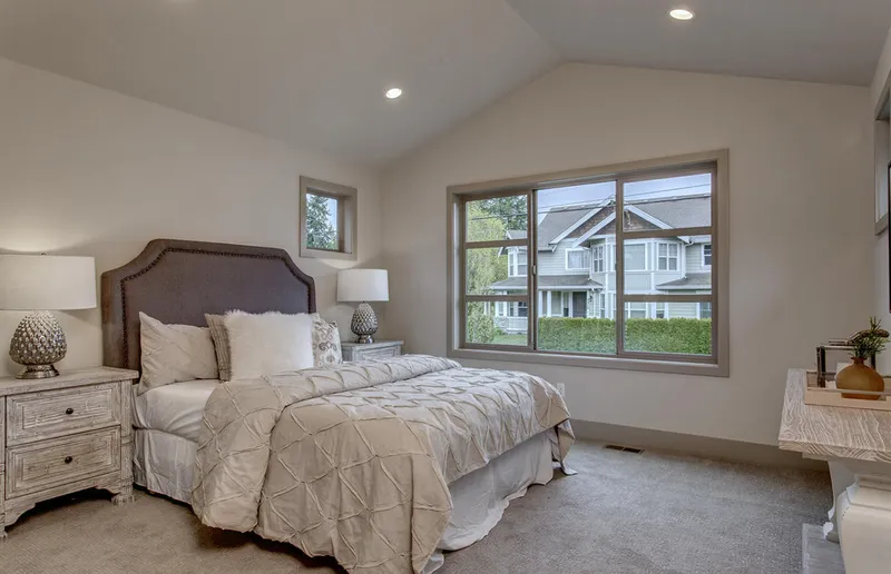 Trillium Row 1 — interior and exterior detail