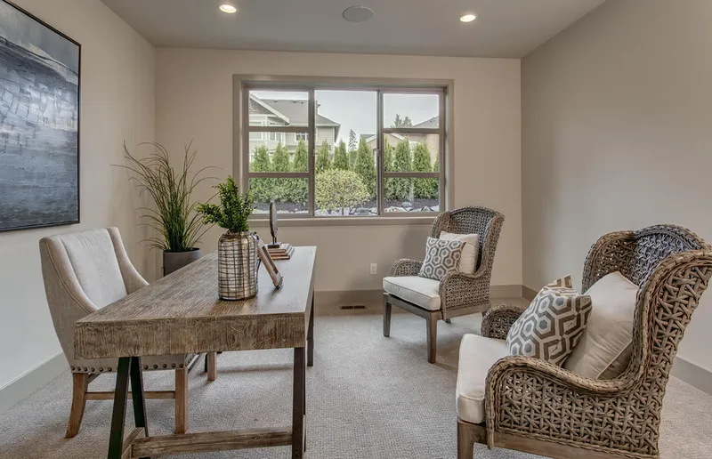 Trillium Row 1 — interior and exterior detail