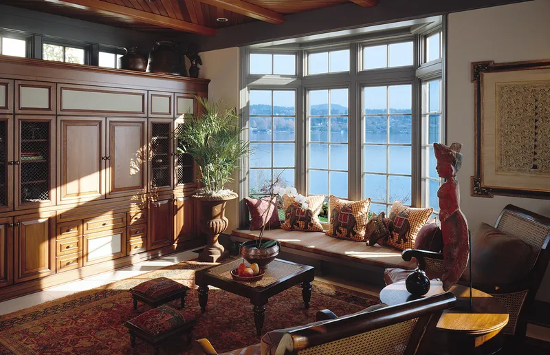 Waterfront Craftsmen — interior and exterior detail